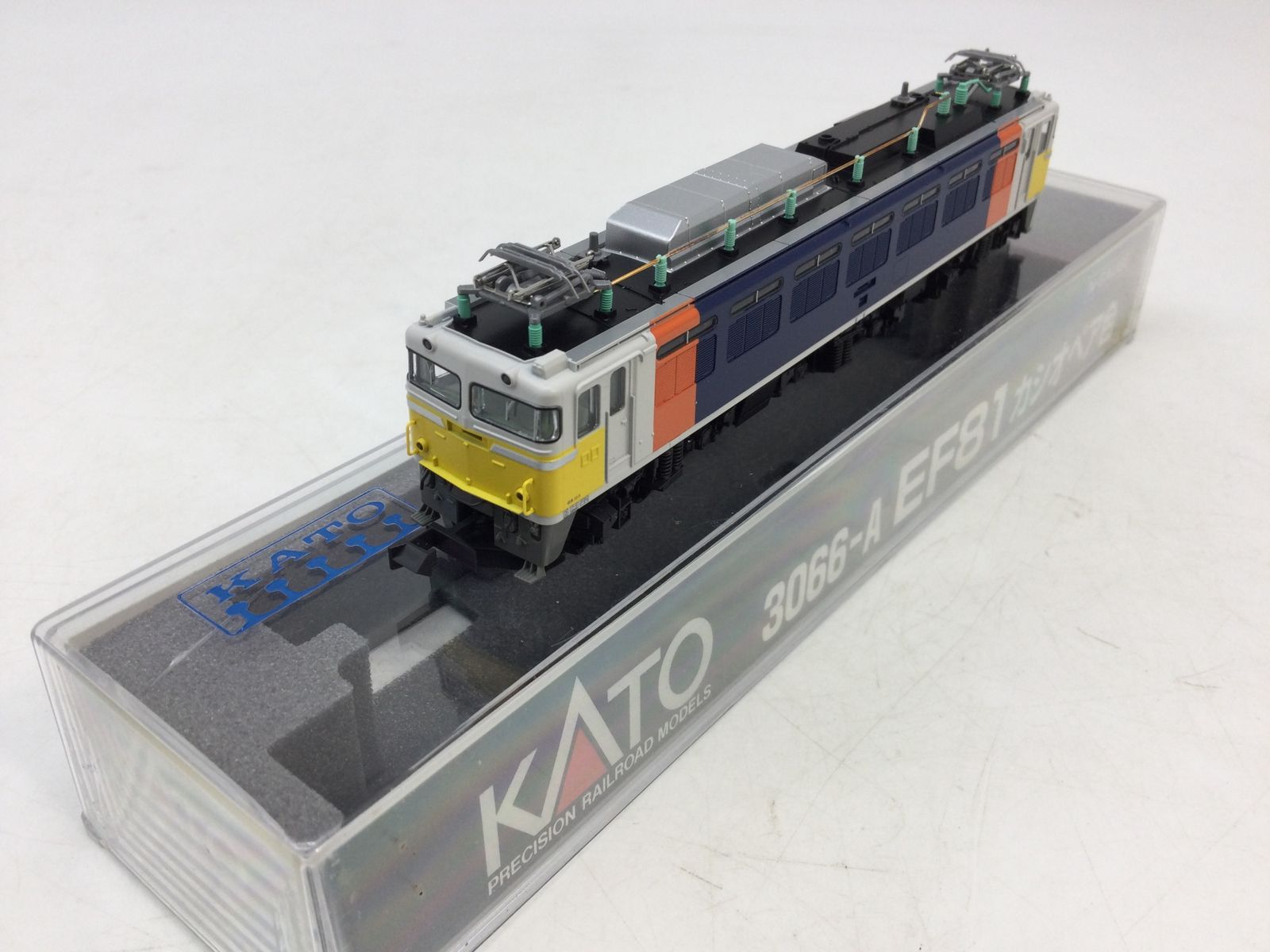 5039 KATO 3066-A EF81 カシオペア色 電気機関車 Nゲージ カトー 鉄道模型 車両 JR東日本 寝台特急牽引機