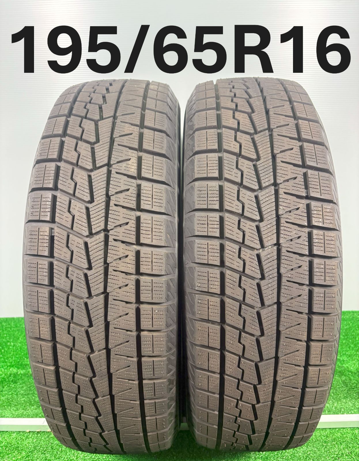 195 65R16 ヨコハマ IG70 製 2本 冬タイヤ スタッドレス TA556