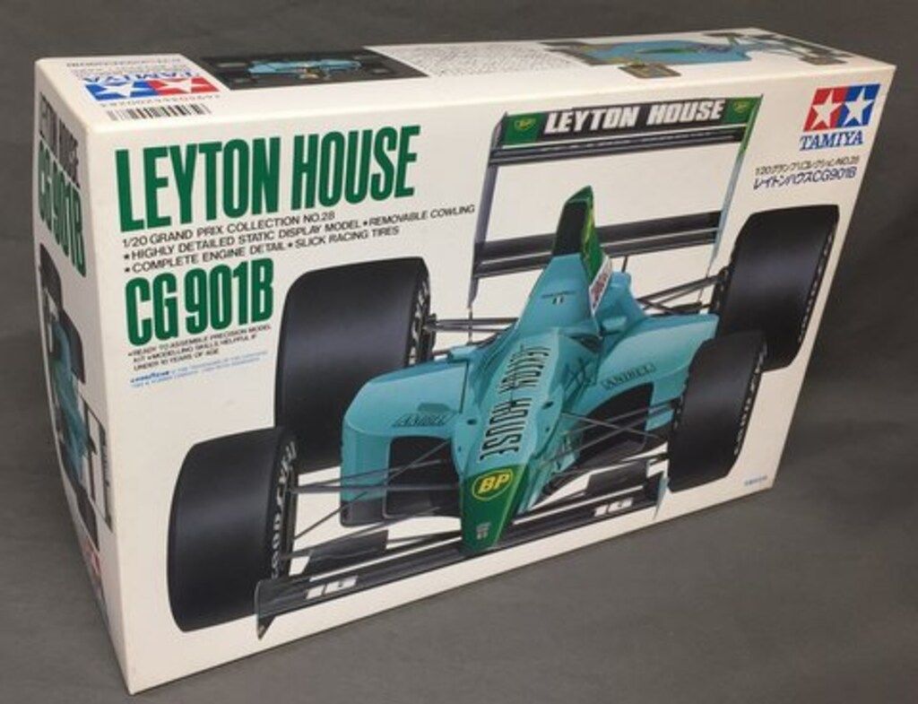レイトンハウス f1 プラモデル タミヤ 1 20レイトンハウスCG901B 制作