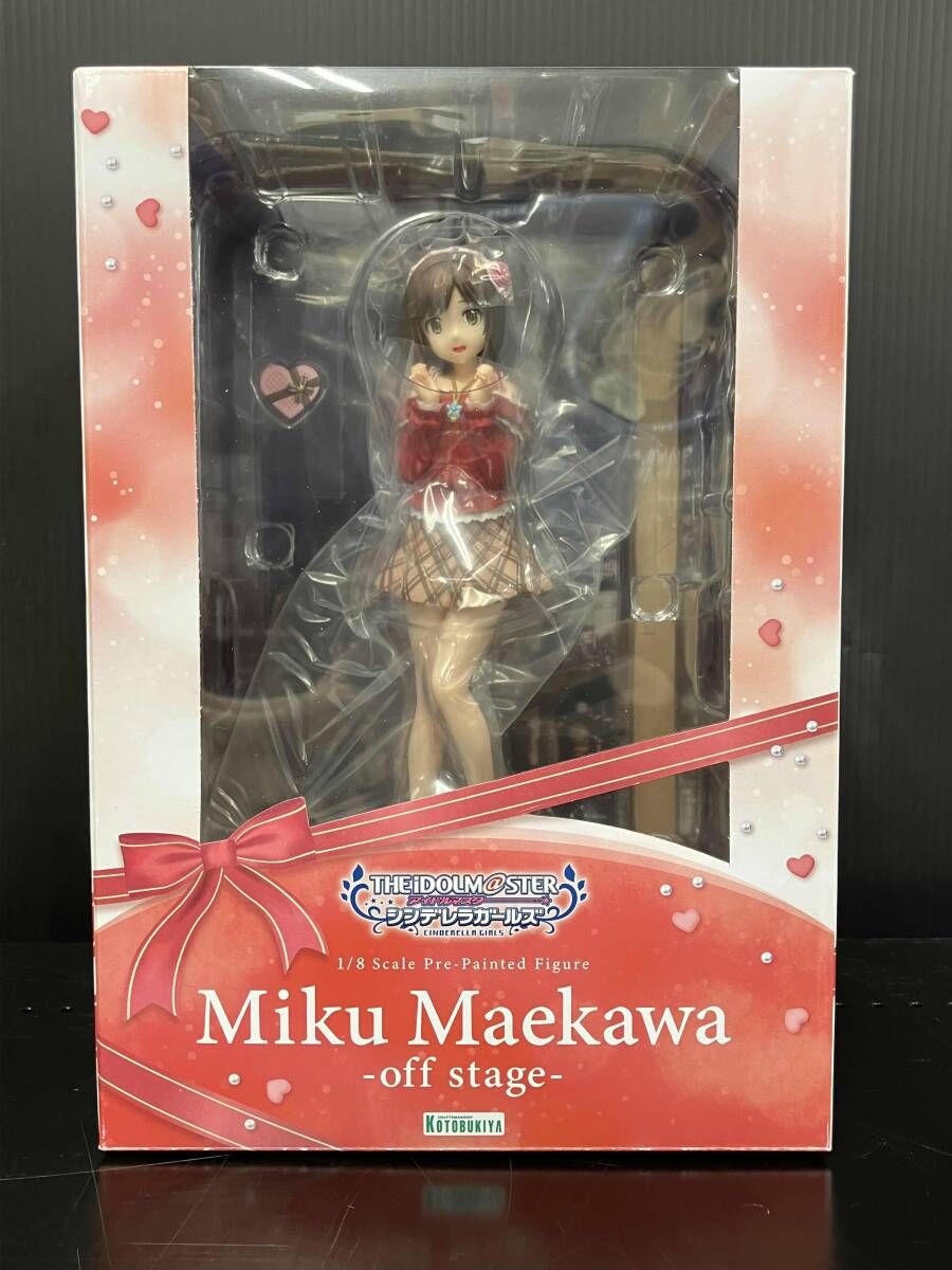未開封 特典付き コトブキヤ 前川みく -off stage- 1/8