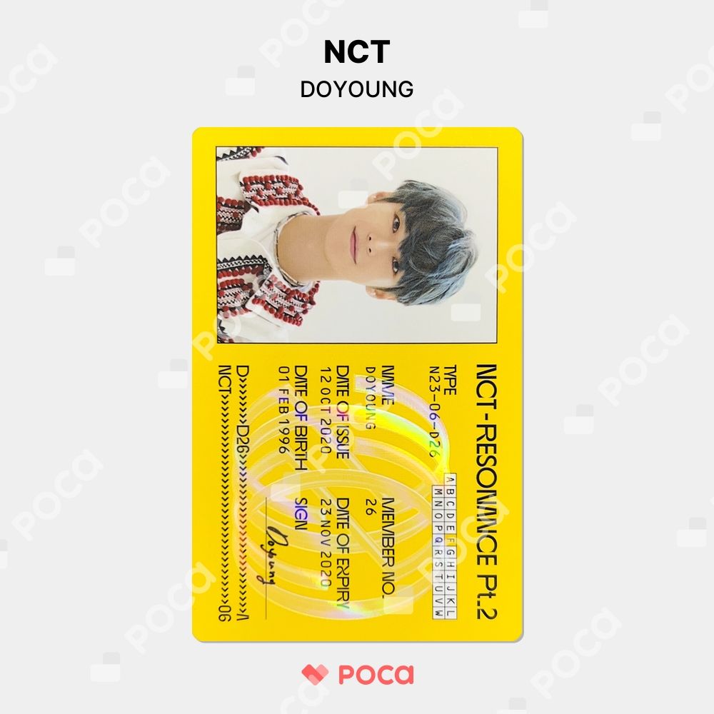 【NCT2020】RESONANCE ドヨン トレカセット nct 2020 resonance ドヨン トレカ セット - メルカリ
