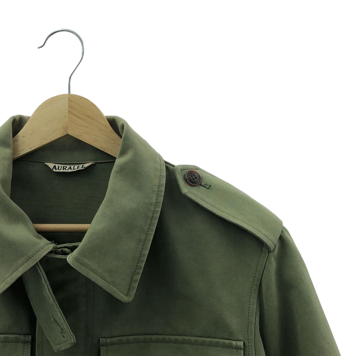 AURALEE / オーラリー | WASHED DOUBLE CLOTH FIELD JACKET M65 