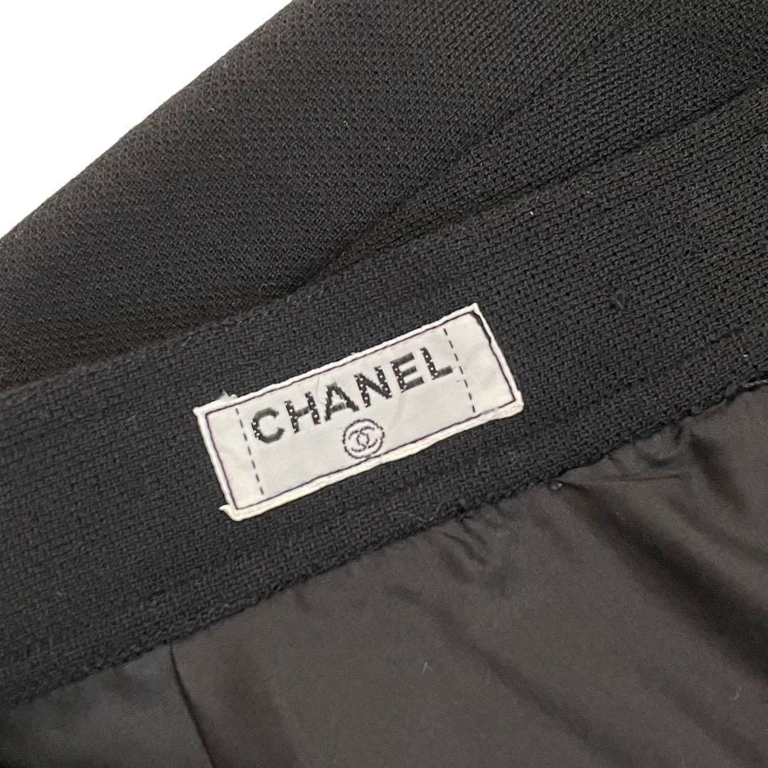 CHANEL シャネル ボトムス タイトスカート ココボタン バッグ柄 - メルカリ