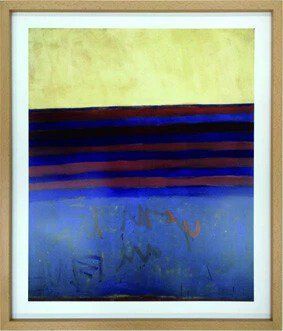 Frank Stella (フランク・ステラ) アートプリント　アートポスター Frank Stella (フランク・ステラ) | Your Lips are Blue, 1958