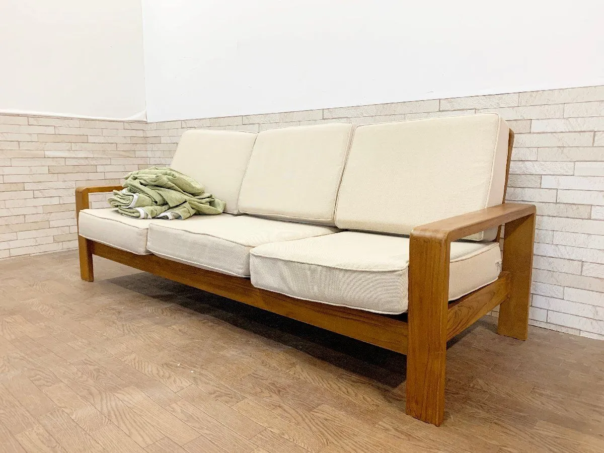 スキャンティーク　コース　ソファー　カバー SCANTEAK KORS 3人掛けソファカバー マタニティクッション