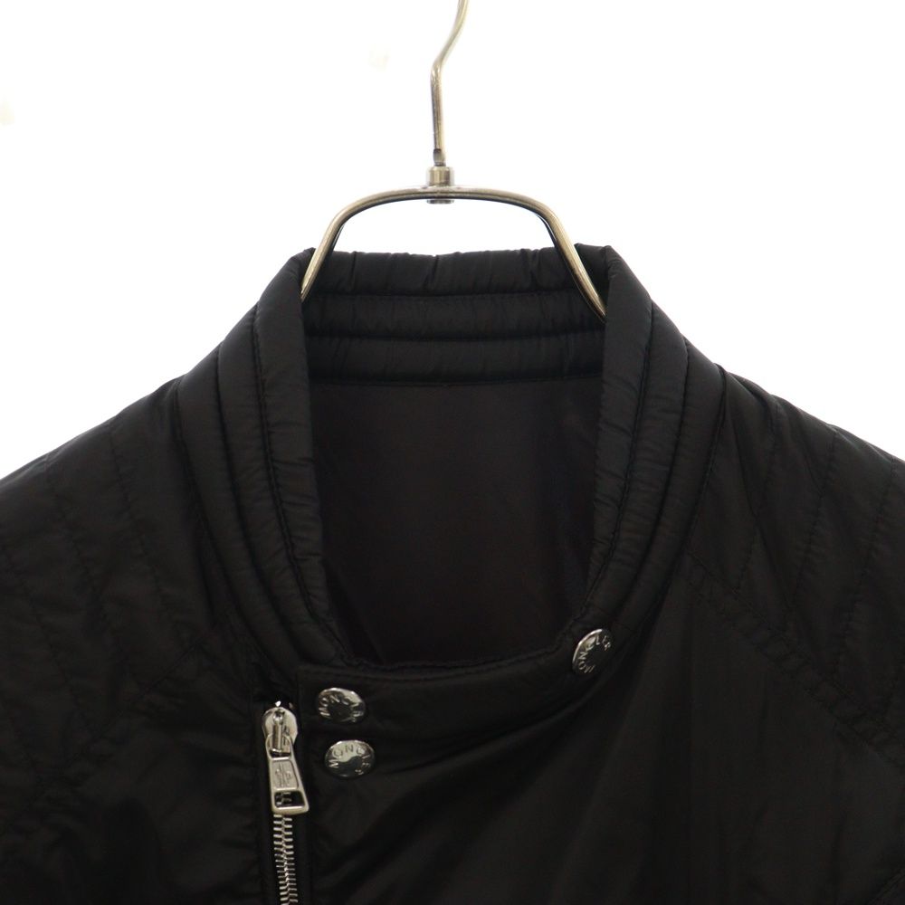 MONCLER ジップアップ ナイロン ダブルライダースジャケット