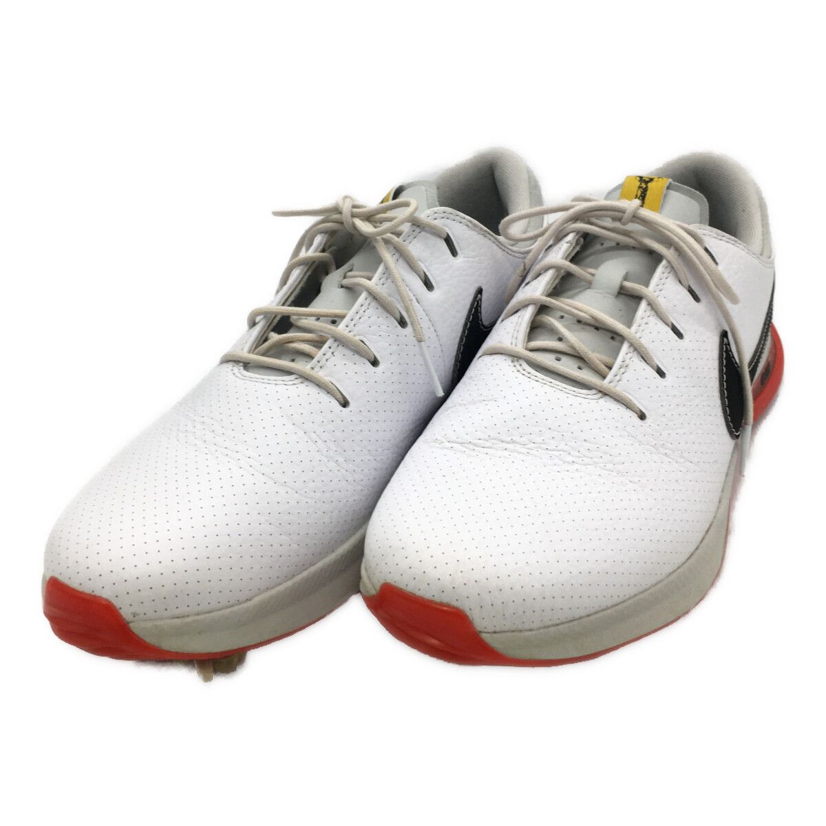 ナイキ エアズームビクトリーツアー 9.5 AQ1479 ゴルフシューズ 中古 ナイキ NIKE ゴルフシューズ 27cm ホワイト エア ズーム