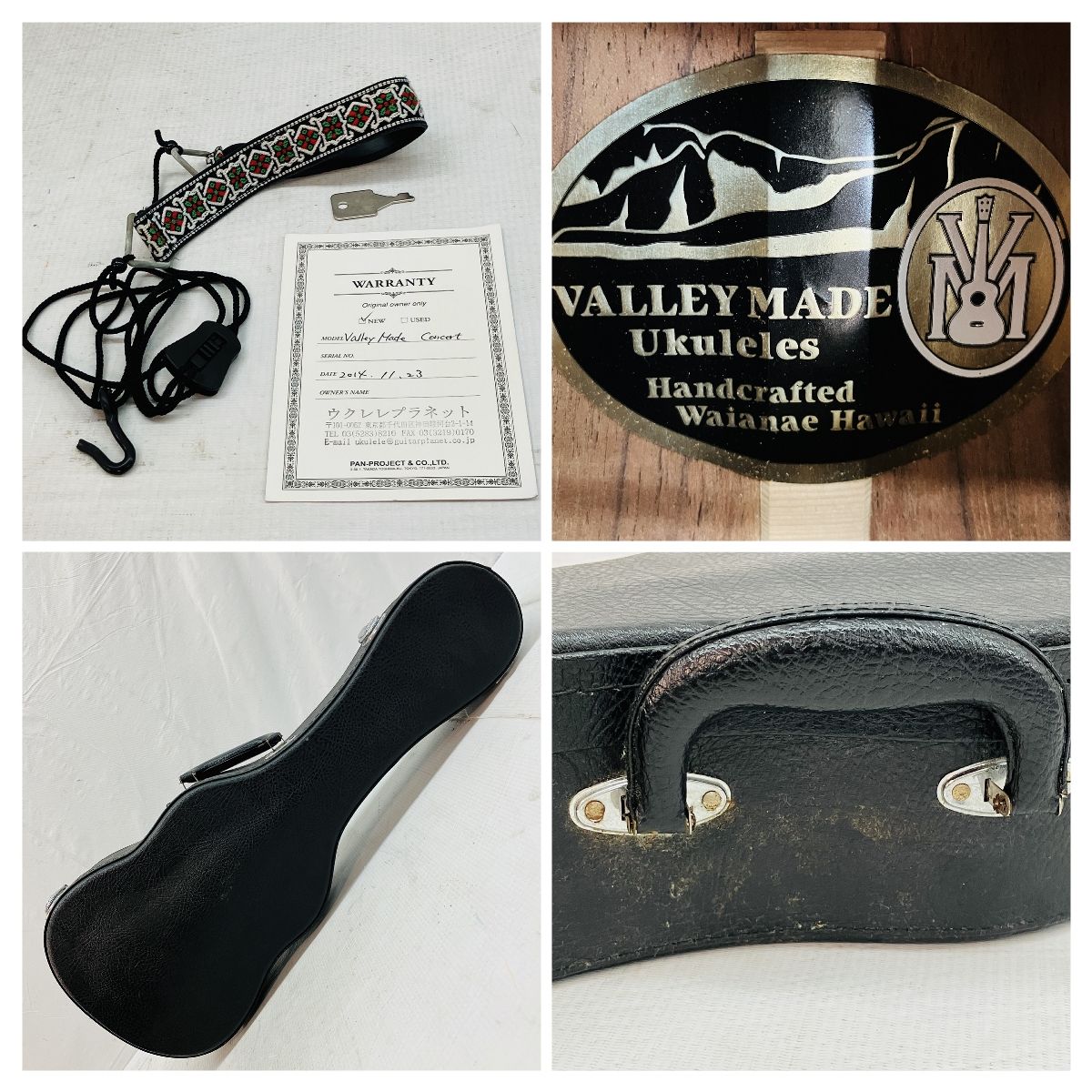 2001年作家ハンドメイド1点もの ウクレレを持ったHAWAIAN X'MAS Yahoo!オークション - H42 ハワイ USA 美品 Musical House