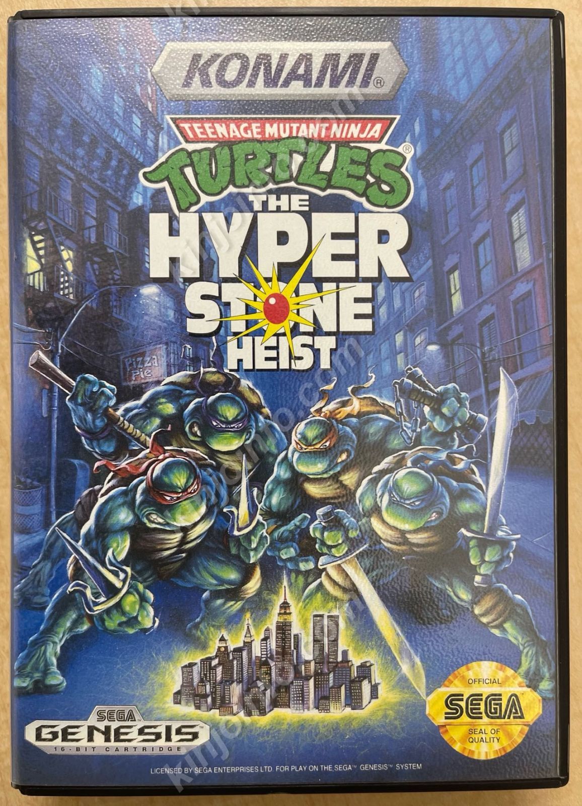 TMNT: The Hyperstone Heist【中古美品・MD北米版】