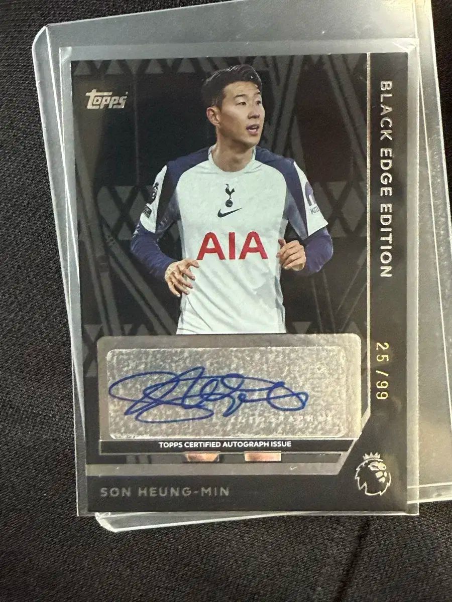 2025-26 TOPPS ソン フンミン SON HEUNGMIN ブラックエッジ オート 99枚