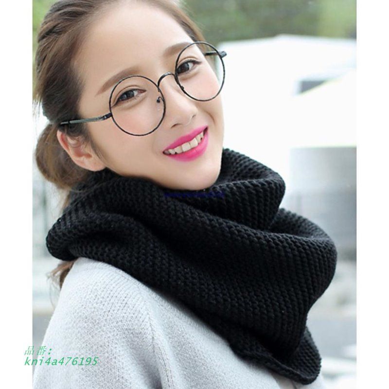 まろ様！ma'ry'ya(マリア) グレー ニット スヌード ネックウォーマー まろ様！ma'ry'ya(マリア) グレー ニット スヌード ネック