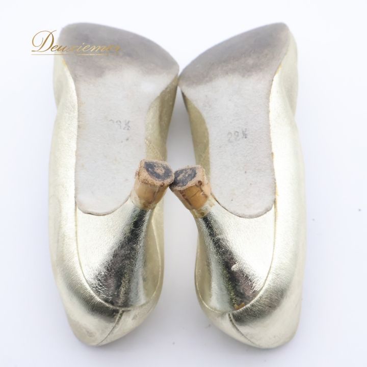 社交ダンス 衣装 23 1/2CM Kent dance ゴールド系 ダンス