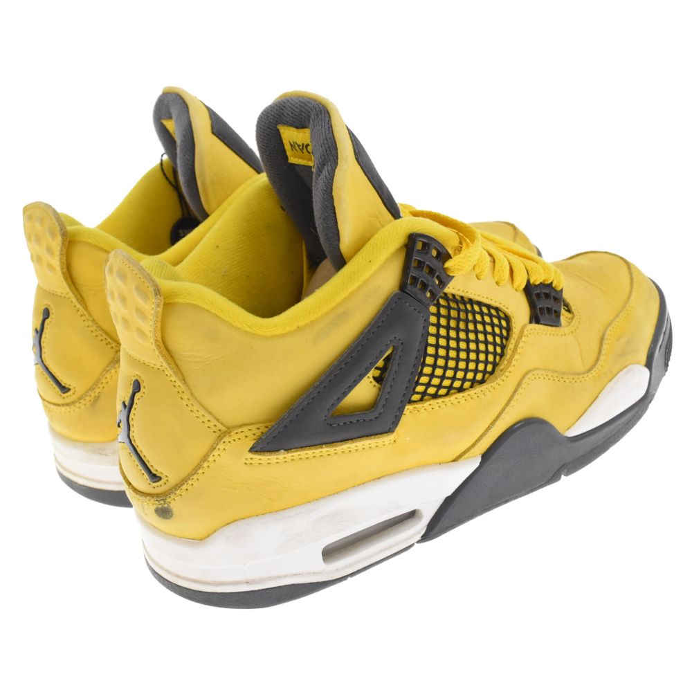 NIKE (ナイキ) AIR JORDAN 4 RETRO LIGHTNING TOUR YELLOW エア