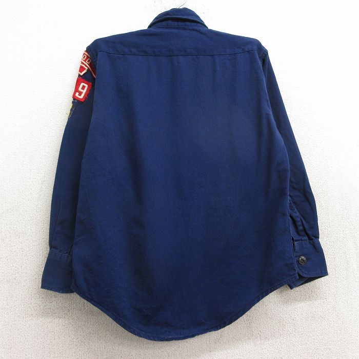 ヴィンテージ キッズ　ボーイスカウト　ワッペン　シャツ キッズヴィンテージ ボーイスカウト ワッペン シャツ 子ども服 - メルカリ