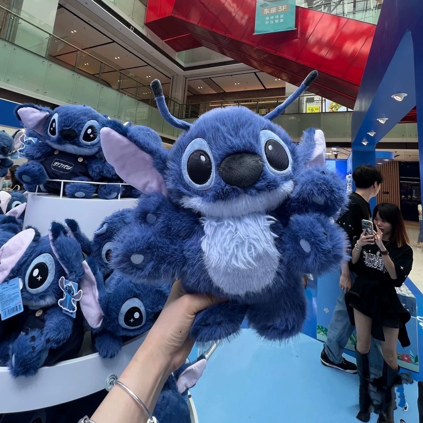 スティッチ ディズニー 海外限定 ふわふわ ぬいぐるみ本体 新品｜?店限定】大人气！Disney x MINISO Stitch スティッチ