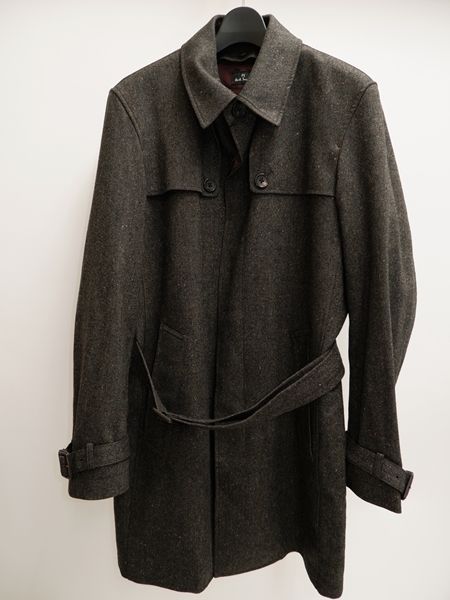 未使用級美品✨　ポールスミス　トレンチコート　ライナー　ウール　ブラック　黒 現行 極美品 Paul Smith トレンチ コート メインライン フェザー