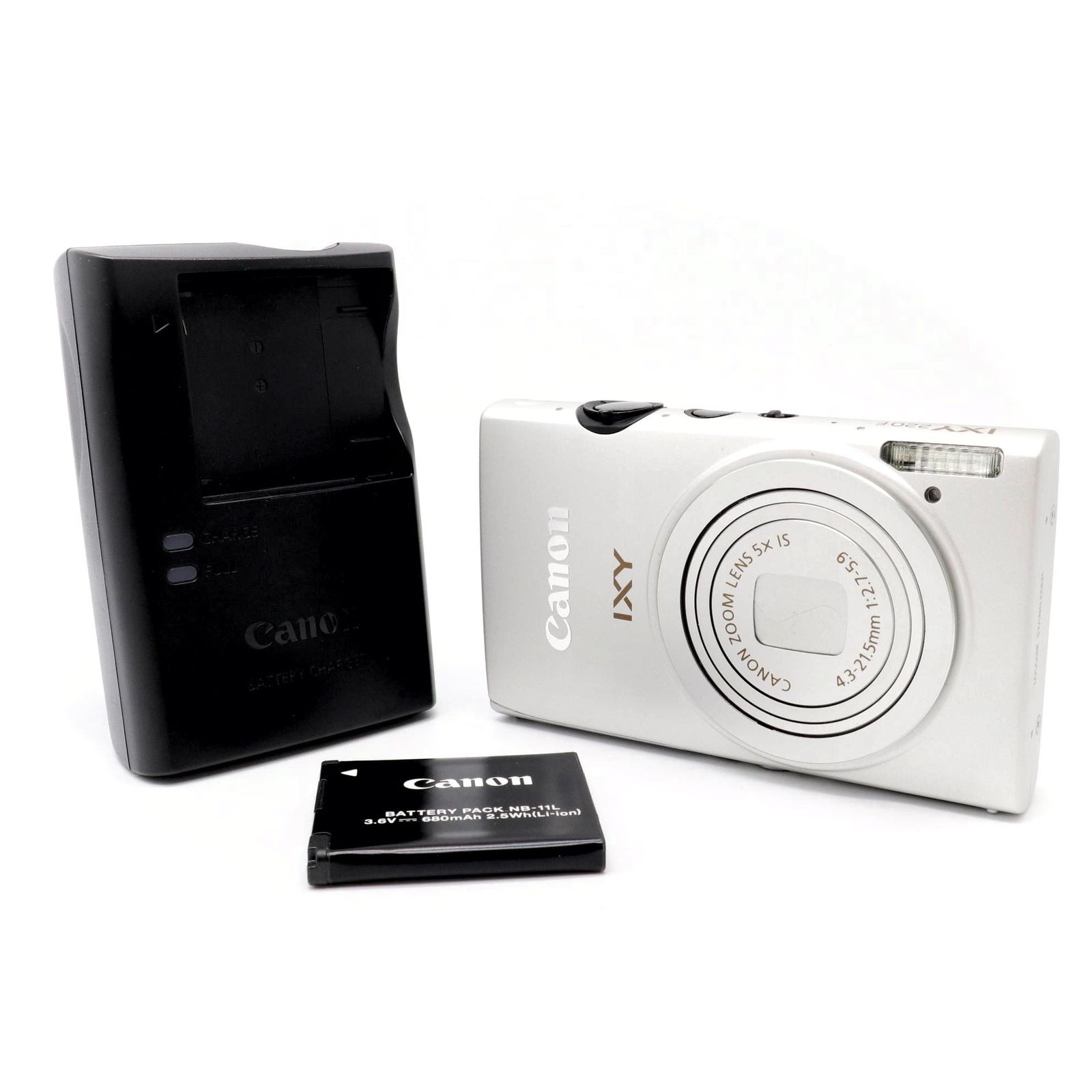美品》 CANON IXY 220F シルバー キャノン コンデジ コンパクトカメラ 