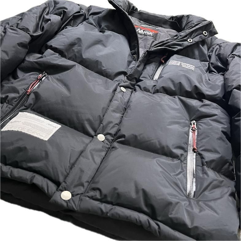 コラボ】デンハム×ナンガ マウンテンビレーショート 肉厚ダウンJKT 黒