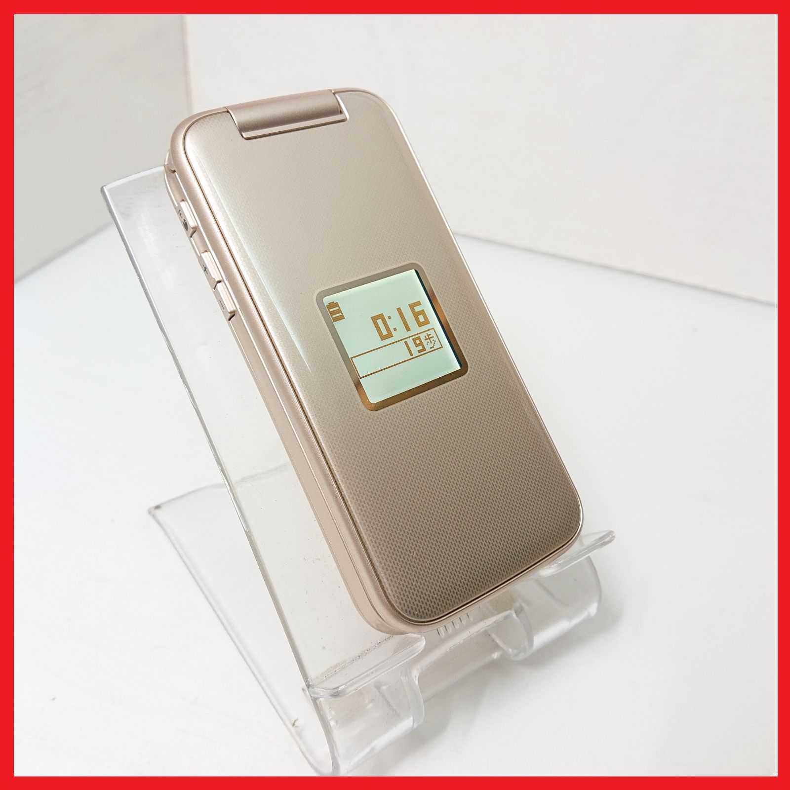 4G携帯 docomo F-02J らくらくホン 管理番号 16