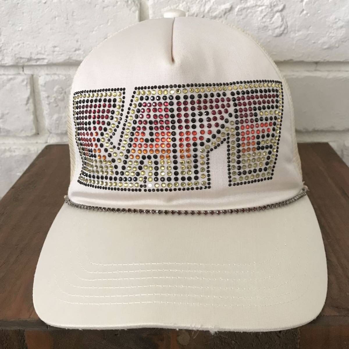 スワロフスキー KISS キャップ BAPE ベイプ 000000008129