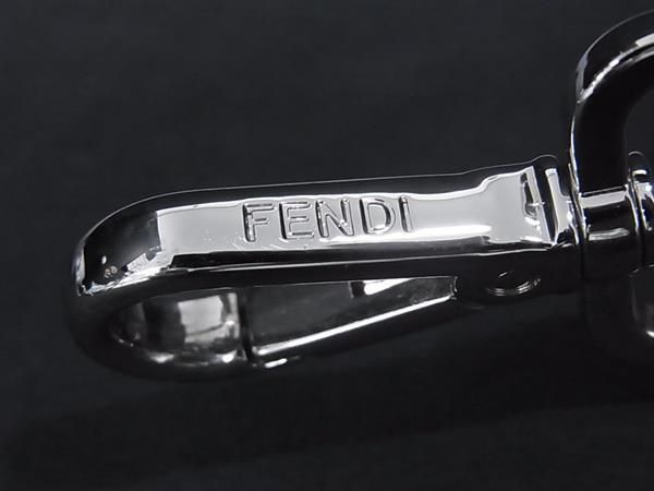 □極美品□ FENDI フェンディ ストラップユー モンスター レザー