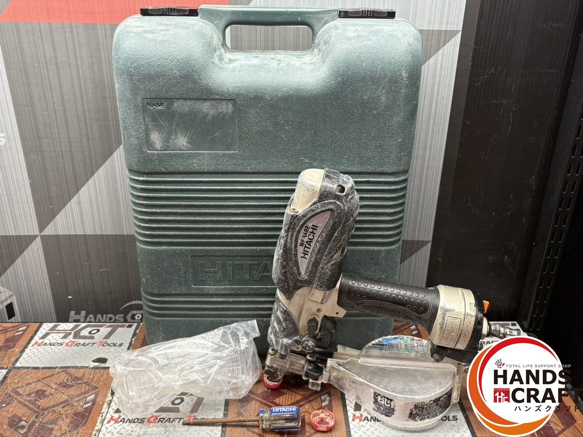 値下げしました！【中古】ハイコーキ HiKOKI 日立工機 WF4AR2 ねじ打ち機 常圧 4mm 〇ハイコーキ HiKOKI 日立工機 WF4AR2 4mmねじ打機 常圧 ケース付き