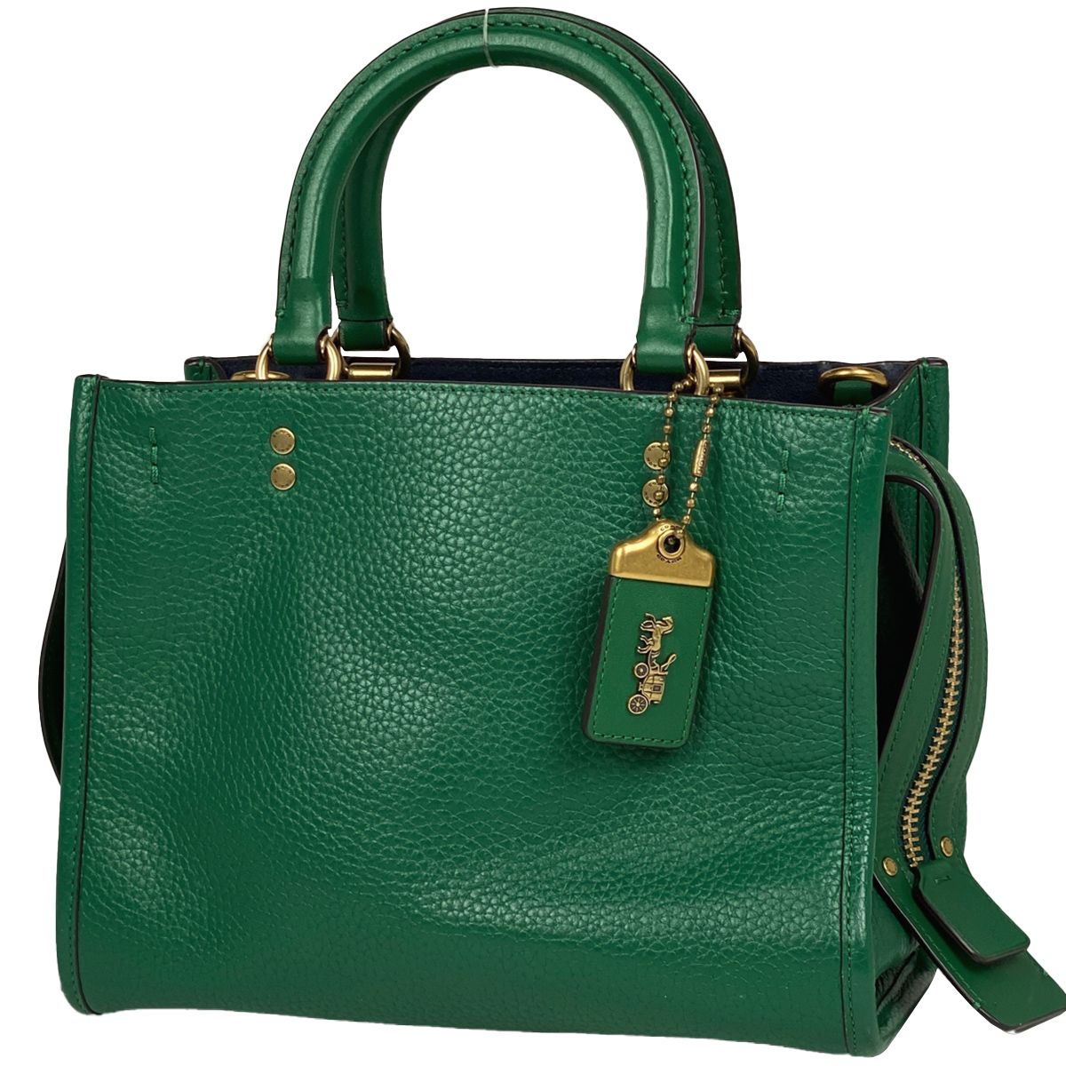 【極美品】COACH ローグ 25 2way バックC3877 コーチ COACH ローグ 25 2WAY ショルダーバッグ ハンドバッグ レザー