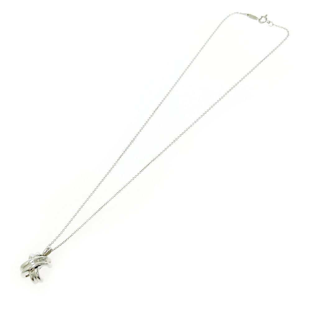 中古】TIFFANY&Co. ティファニー シルバー シグネチャー クロス