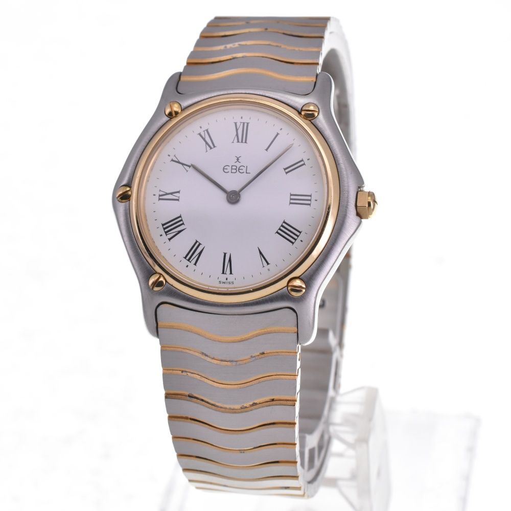 EBEL 腕時計　181909 EBEL エベル 181909 クラシックウェーブ 12Pダイヤ K18YGベゼル