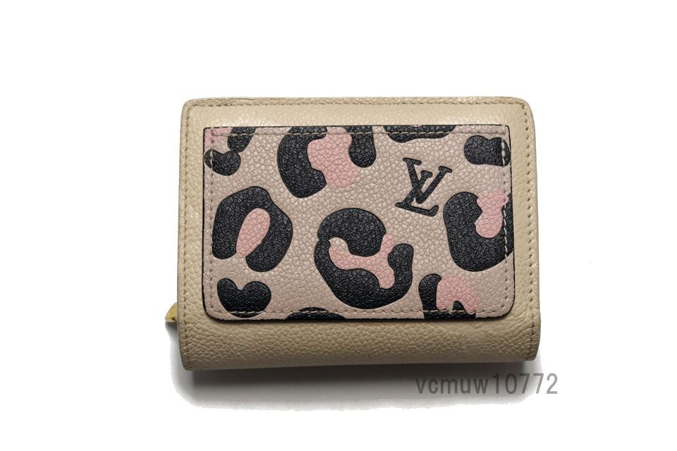 ルイヴィトン ポルトフォイユ・クレア モノグラム・アンプラント RFID 極美品 LOUIS VUITTON ルイヴィトン 財布 レディース モノグラムアン