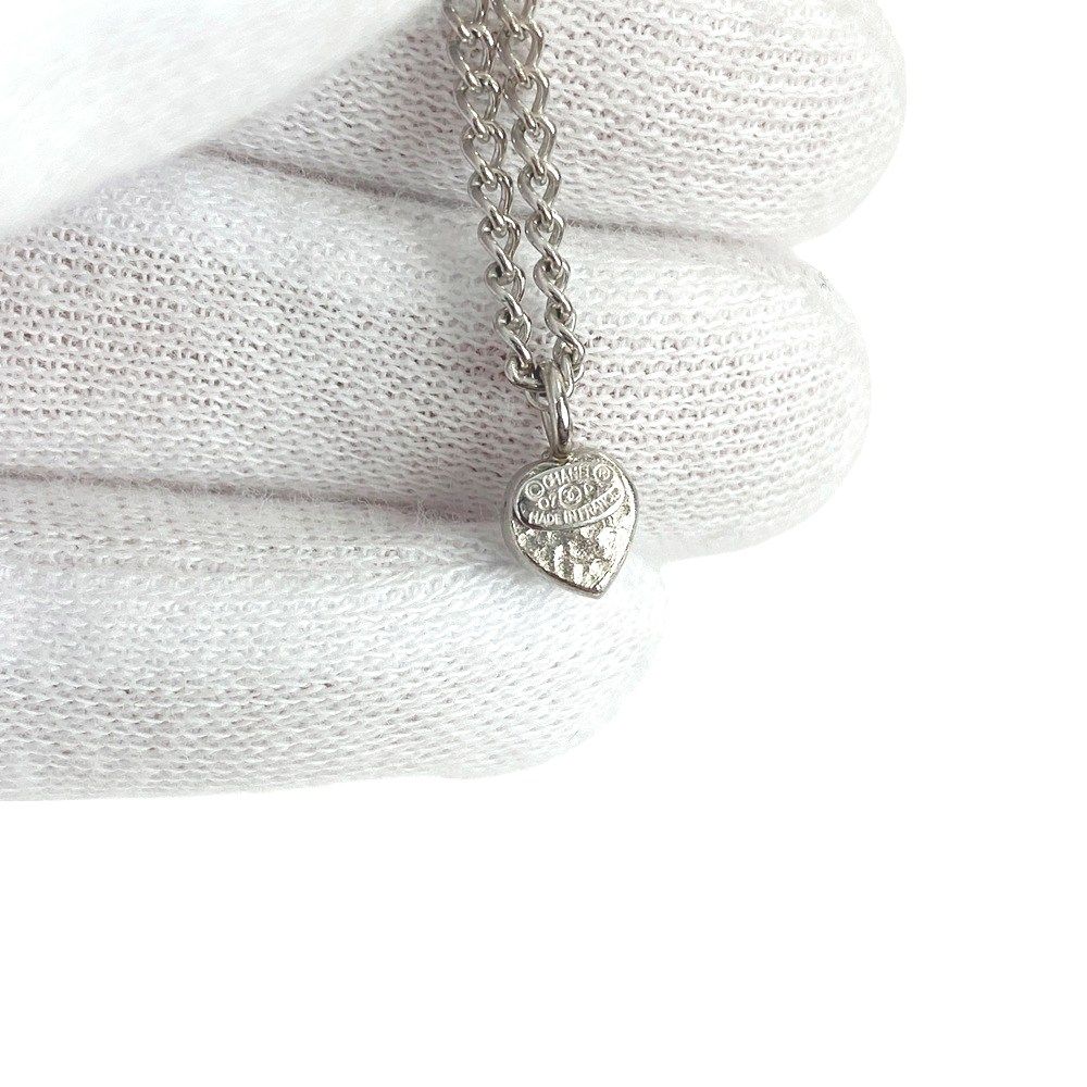 □美品□ シャネル ココ ネックレス アクセサリー シルバー SS