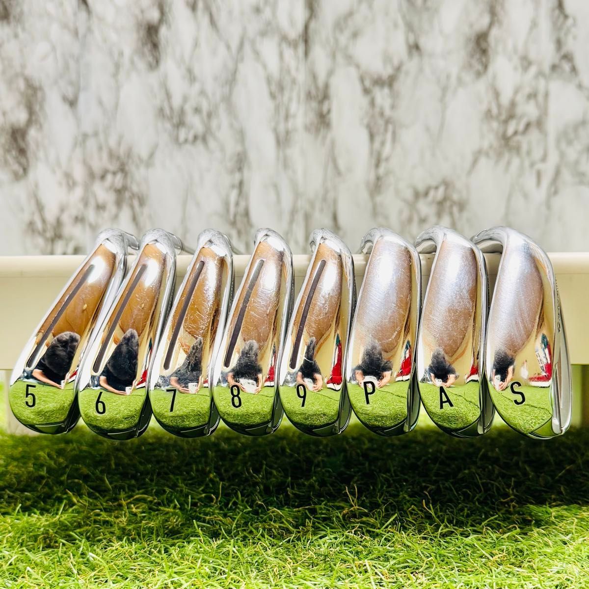 良品】豪華8本 テーラーメイド ステルスグローレ メンズアイアン