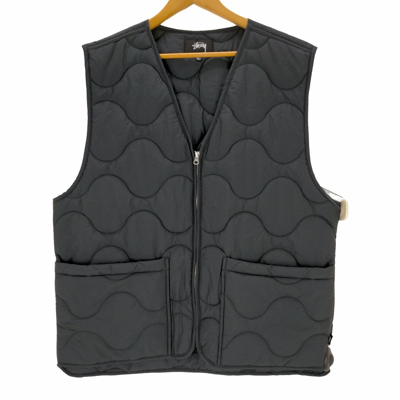 サイズ L STUSSY Quilted Liner Vest キルティング