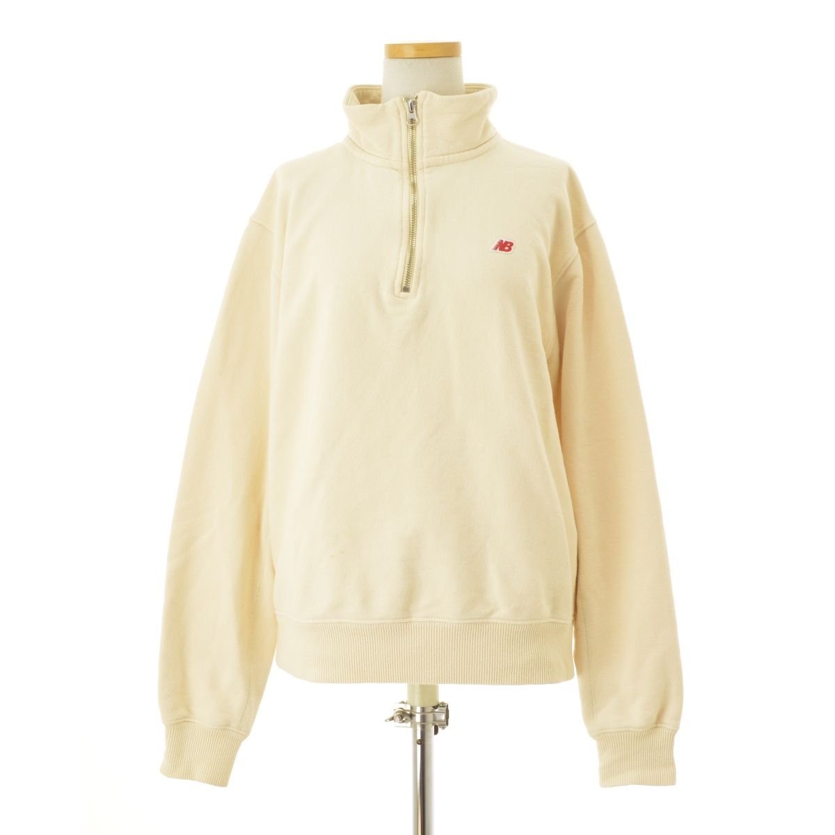 NEWBALANCE】MT33544 MADE in USA Quarter Zip Pullover ハーフジップ 