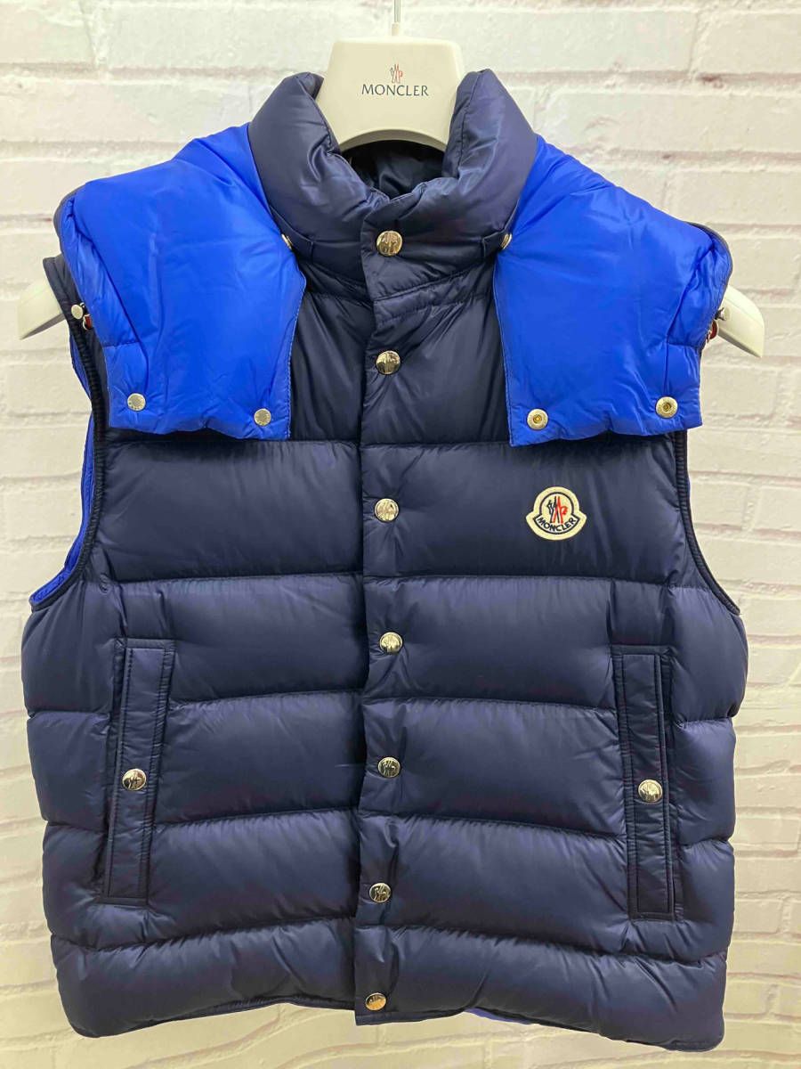 MONCLER / モンクレール / ダウンベスト/ BILLECART GILET / E20914338649 / C0084 / ネイビー / Mサイズ