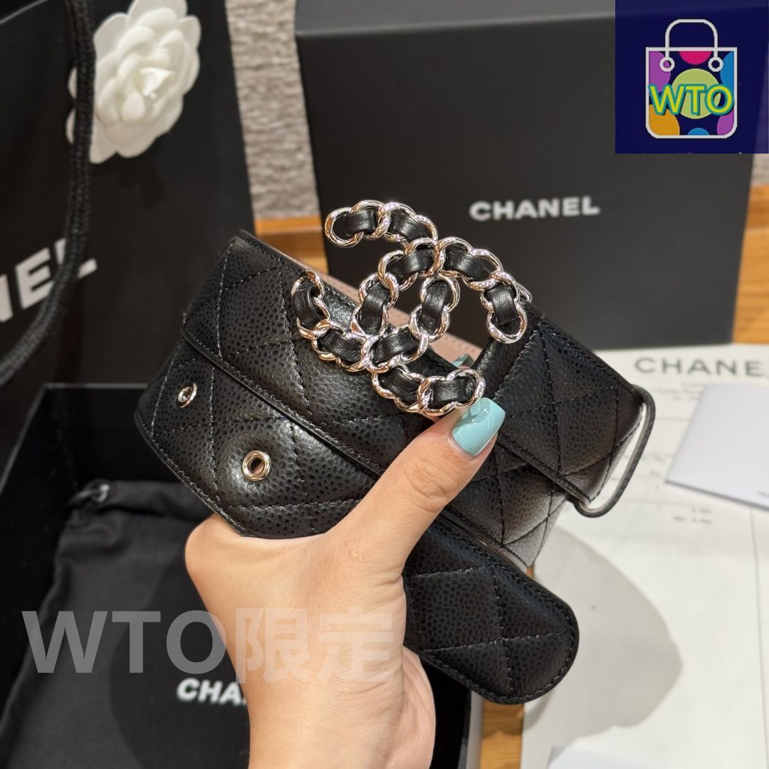 ‼️値下げ‼️シャネル ベルト❤️ 今日特価】Chanel シャネル レザーベルト-1 - メルカリ