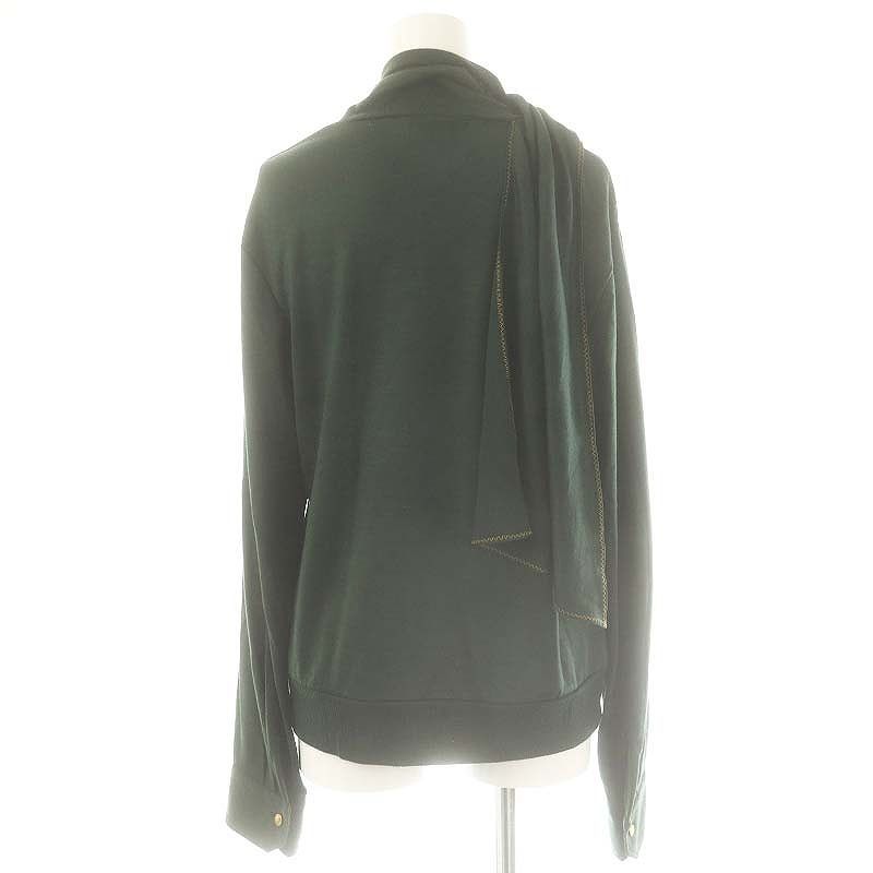 カラー kolor 23AW スカーフカラーハイゲージニット カットソー