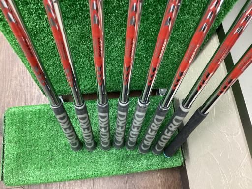105 Ｒ7020 8点セット 中古】 ダンロップ SRIXON ZX7 Mk II 8S アイアンセット IR NS