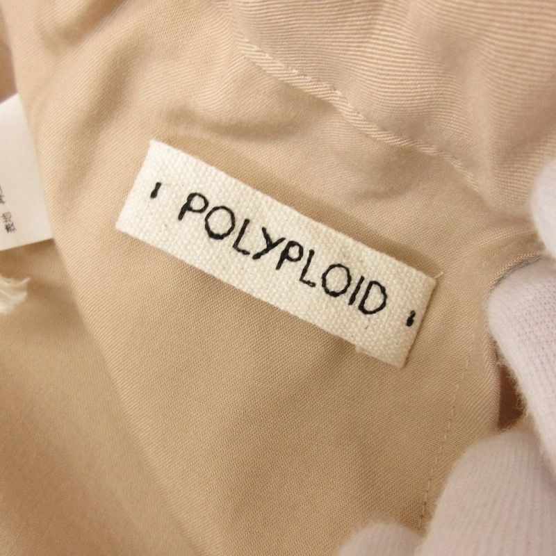 未使用 POLYPLOID ポリプロイド OVER PANTS C 15-C-12 オーバーパンツ 