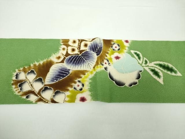 平和屋着物○九寸名古屋帯 絞り 辻が花 鬼しぼ縮緬 正絹 逸品