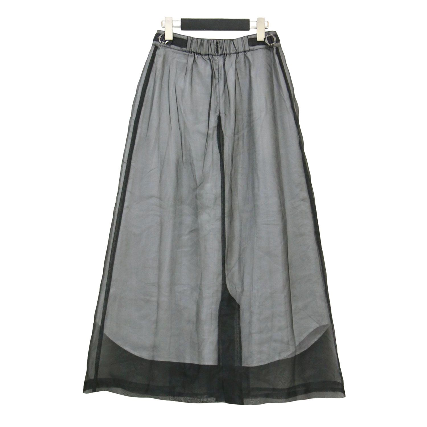 AMERI アメリ スカート ブラック 黒 サイズ:M | 21春夏 メディ シアー