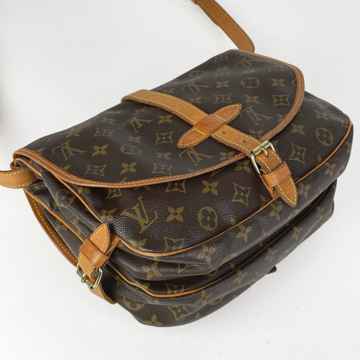 LOUIS VUITTON ルイ・ヴィトン ソミュール30 モノグラム ショルダー