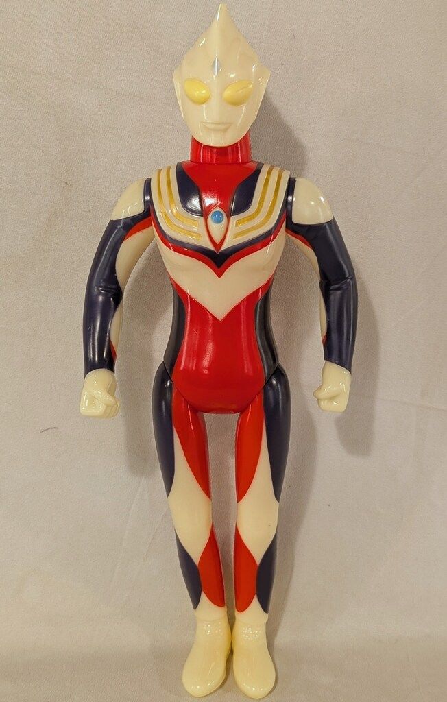 B-CLUB 新ブルマァクのヒーロー 怪獣シリーズ ブルマァク特大ウルトラマンティガ 復刻版|蓄光成型 |HH誌上