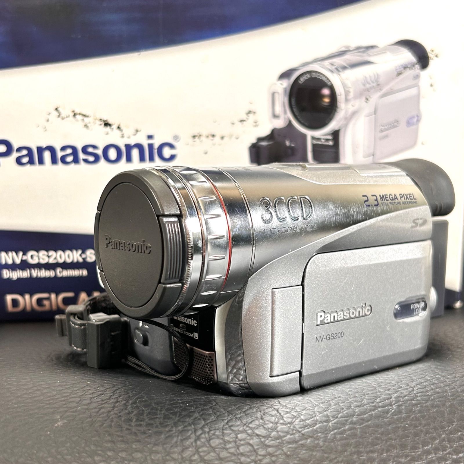 稼働品】パナソニック デジタルビデオカメラ NV-CS200K Panasonic NV-GS200K-S Mini DV - メルカリ