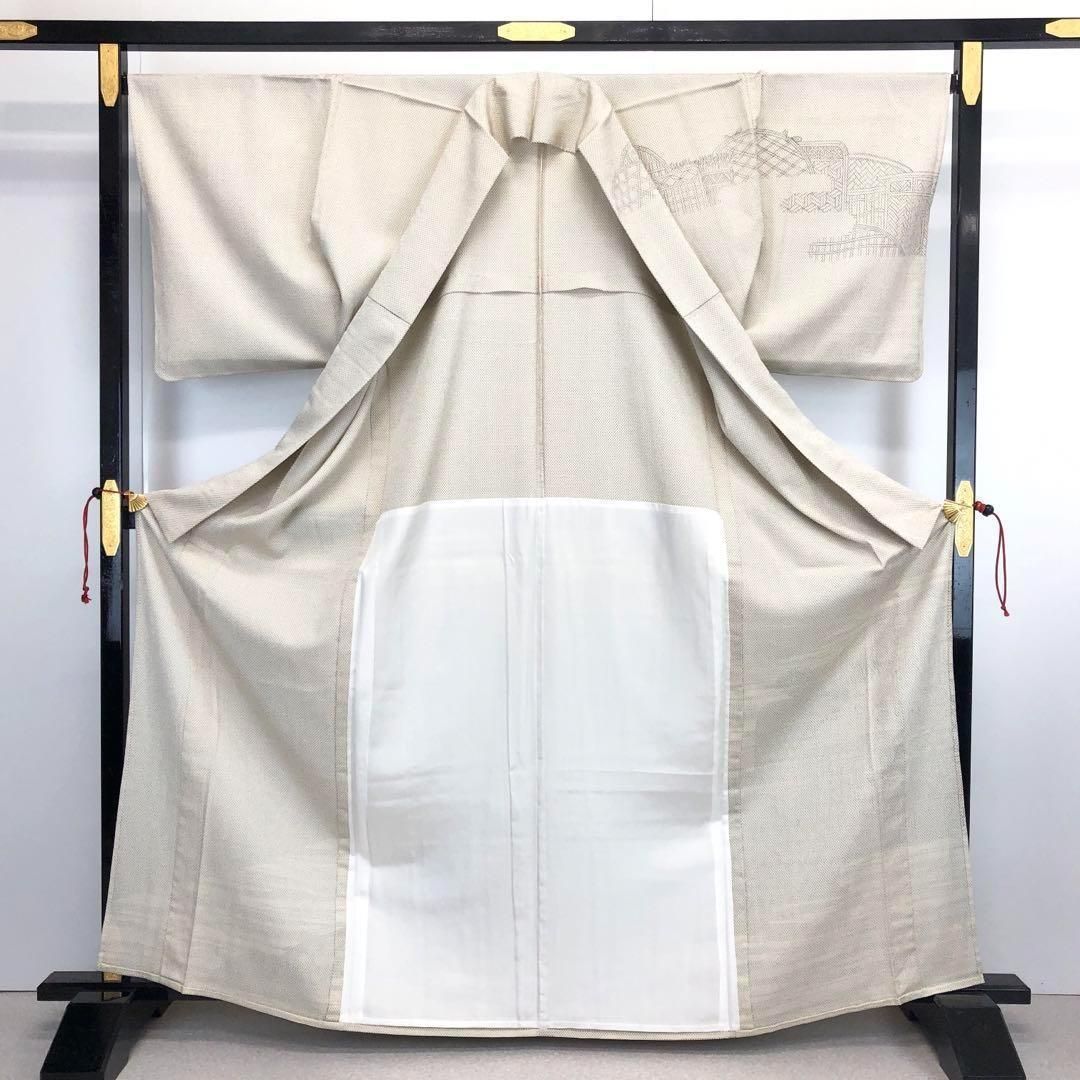 新品未使用千切屋三越しつけ付暈し入り訪問着 見て取れる