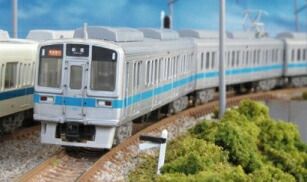 小田急1000形 ワイドドア車 6両編成動力付き トータルセット （塗装済