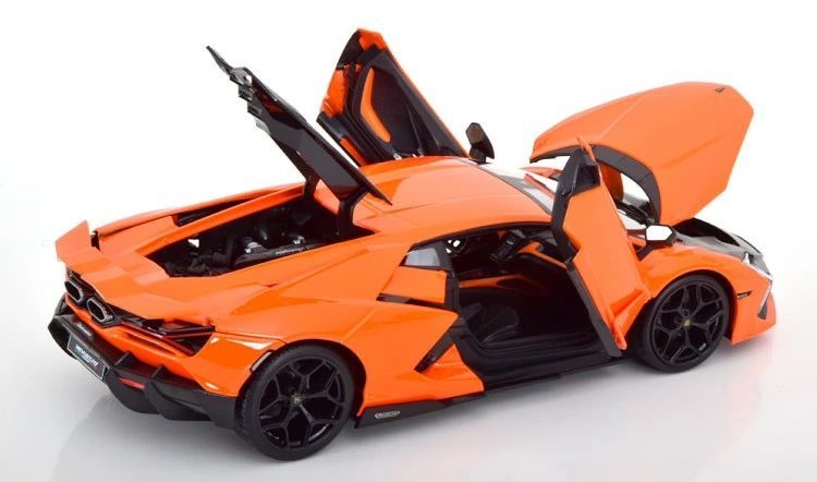 マイスト 1/18 ランボルギーニ レヴエルト 2023 オレンジ 開閉