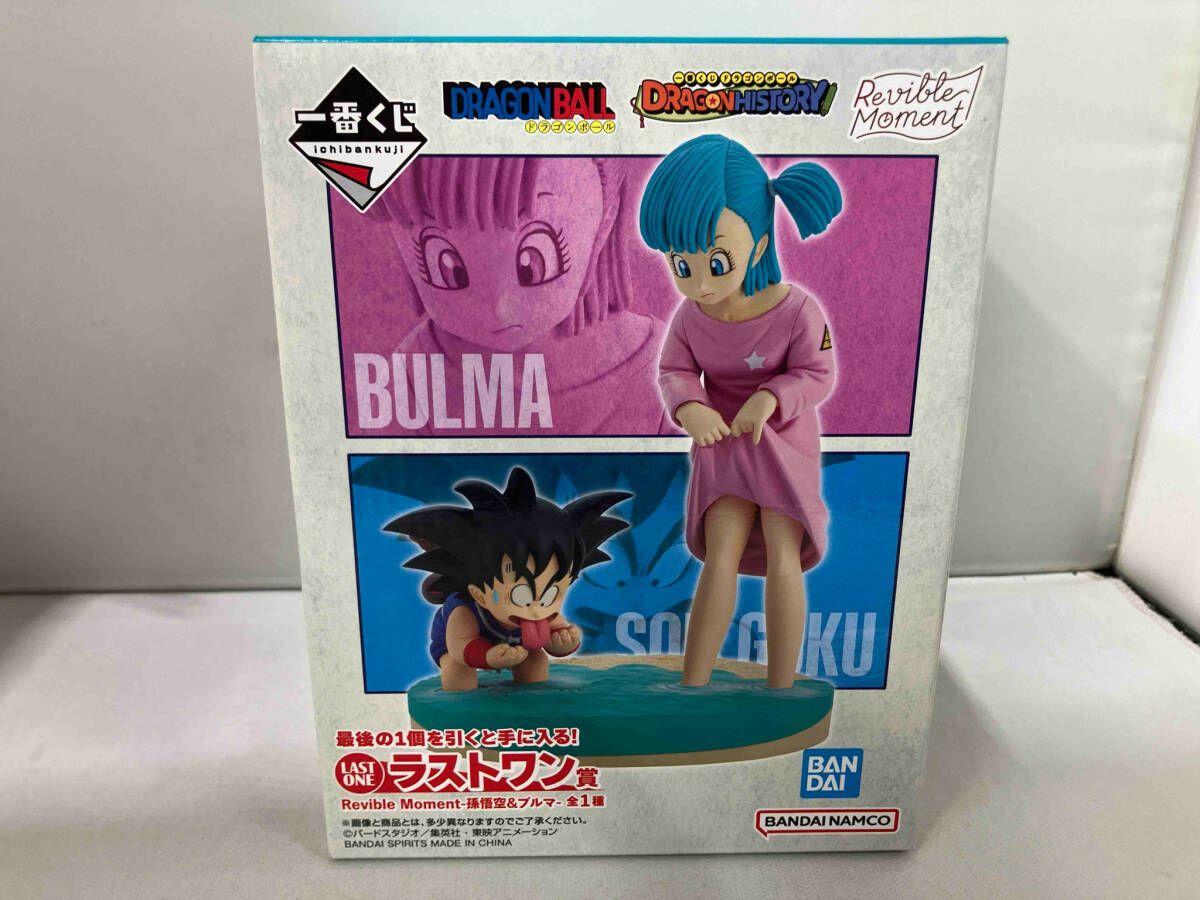 ドラゴンボール - ラストワン賞 Revible Moment-孫悟空&amp;ブルマ- 一番くじ ドラゴンボール DRAGON HISTORY DRAGON BALL フィギュア プライズ バンダイスピリッツ ドラゴンボール ラストワン賞 Revible Moment 孫悟空＆ブルマ