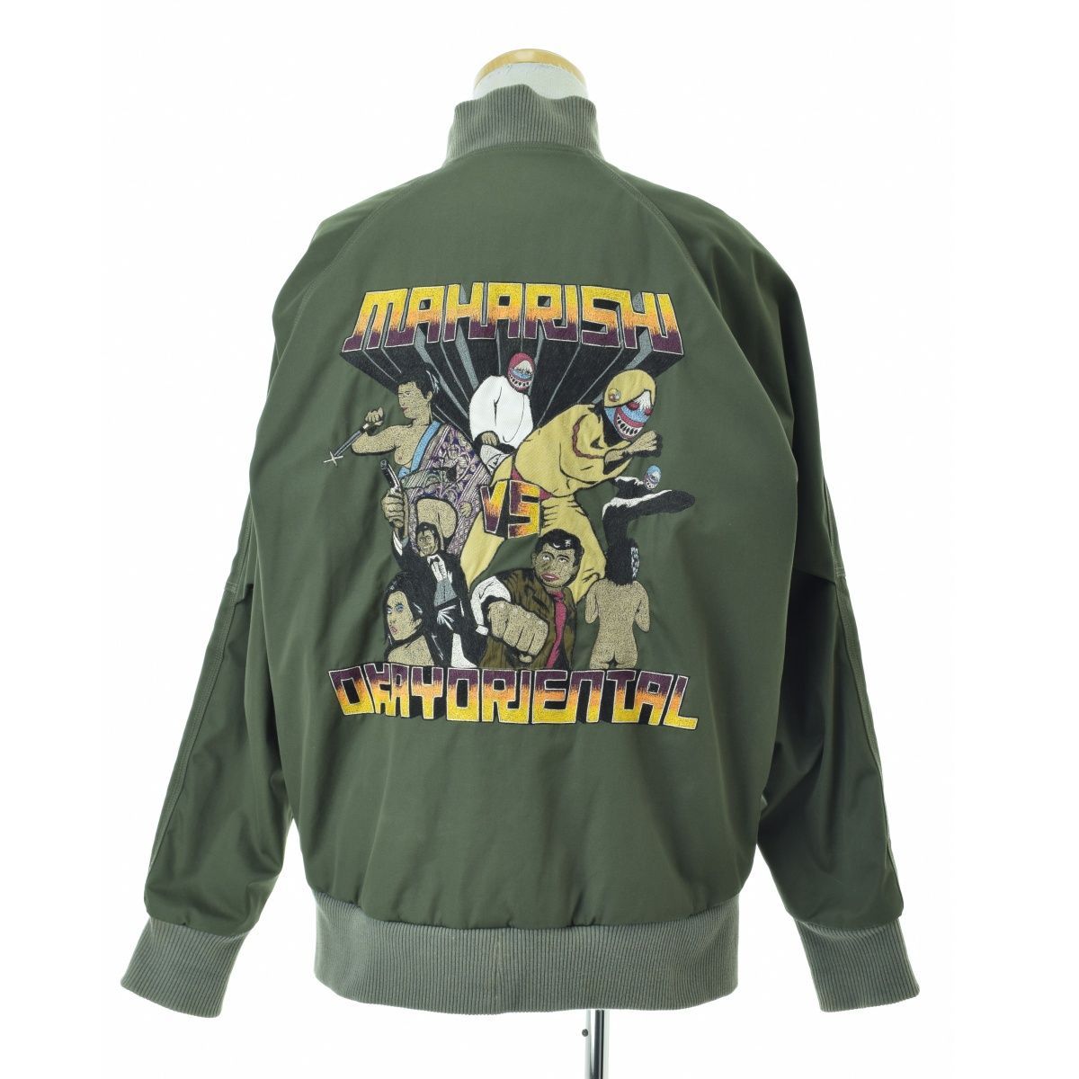 【Maharishi】00s OKAY ORIENTAL ボンバージャケット Maharishi】00s OKAY ORIENTAL リバーシブル ボンバージャケット