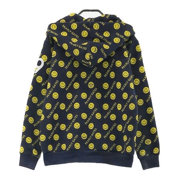 【美品】PG GOLFパーリーゲイツ ジップパーカー パーリーゲイツ ゴルフ ジップジャケット パーカー カシミヤ混